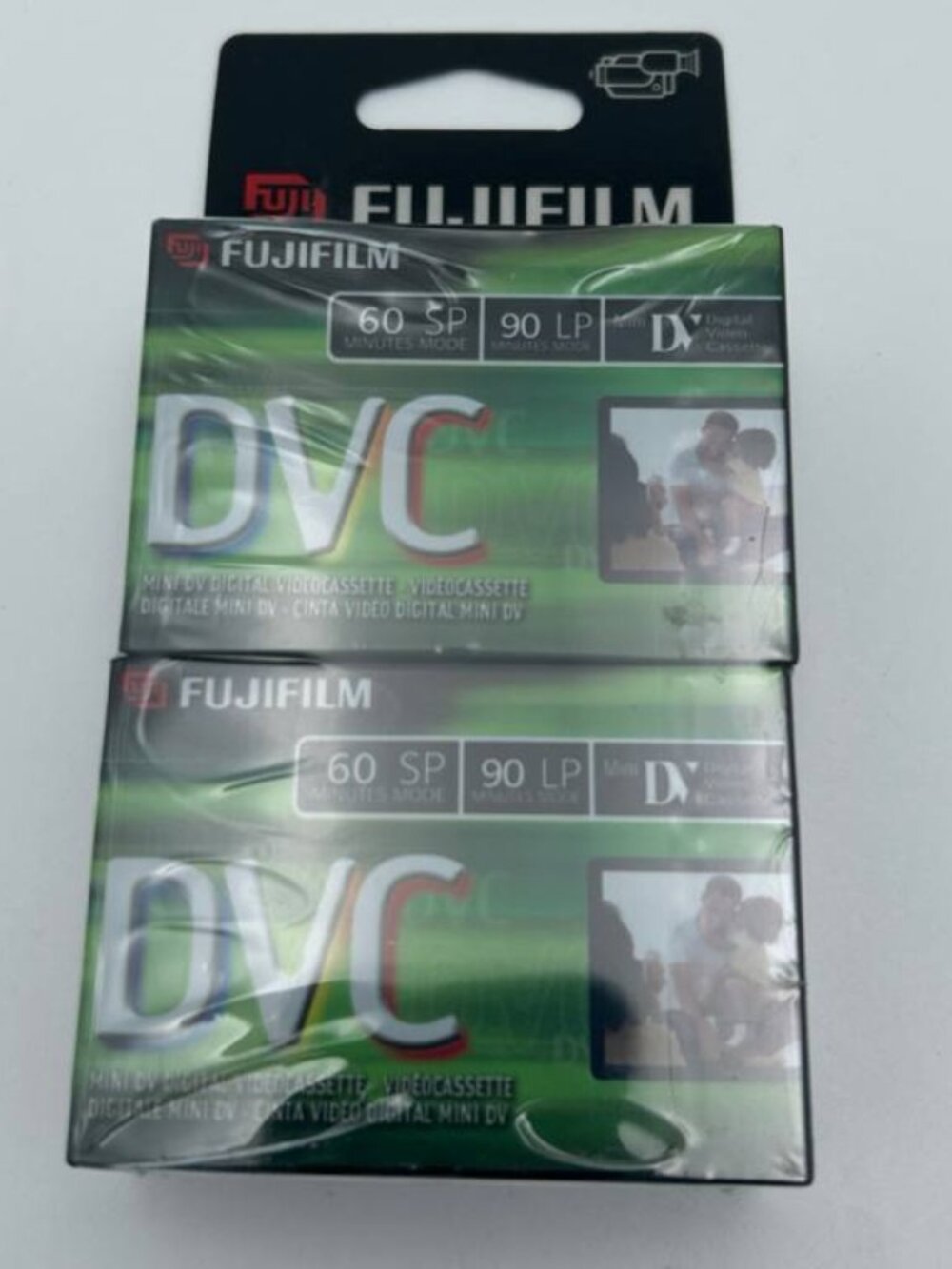 📼 Fujifilm Mini DV 2-Pack Video Cassette Tapes (New Sealed)